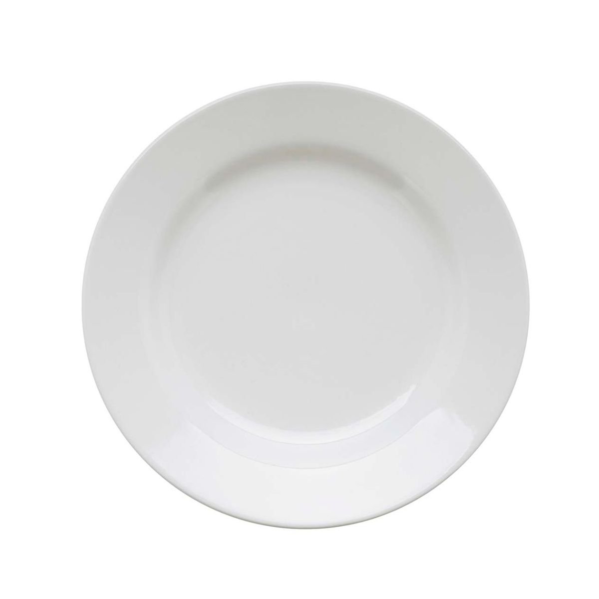 Plato llano blanco 26 cms-New Branco
